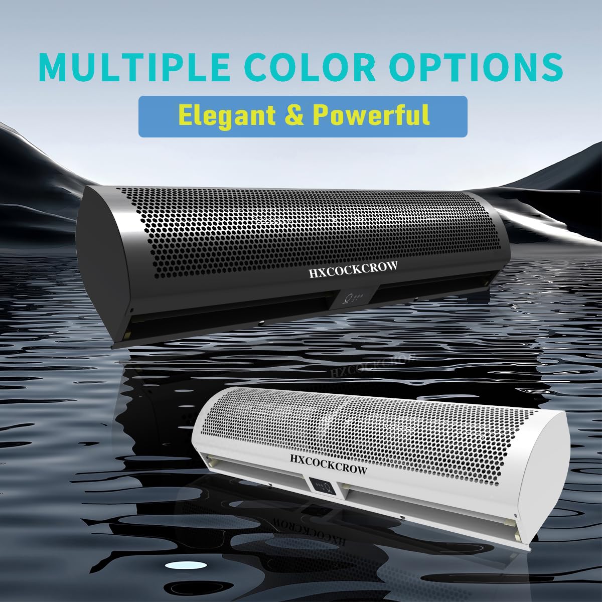 36'' Matte Black 2-Speed Air Curtain K868566
