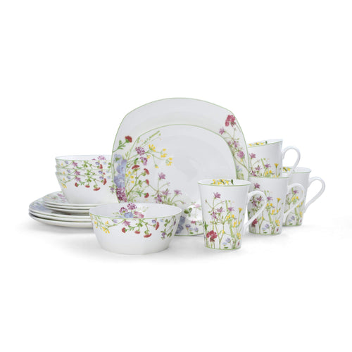 16-Piece Bone China Dinnerware Set Service for 4 U519