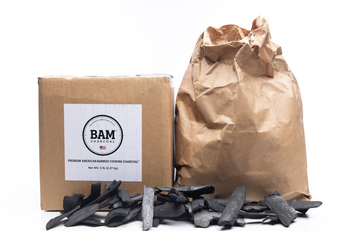 5 lb Natural Bamboo Lump Charcoal E328447