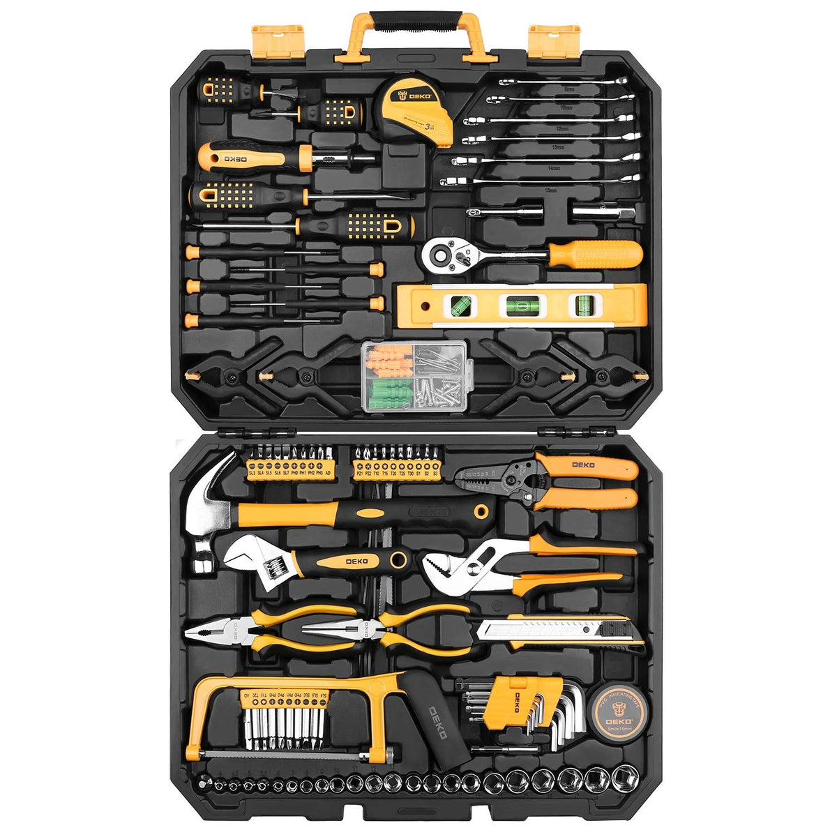 228 Piece Socket Wrench Hand Tool Set with Toolbox C5097