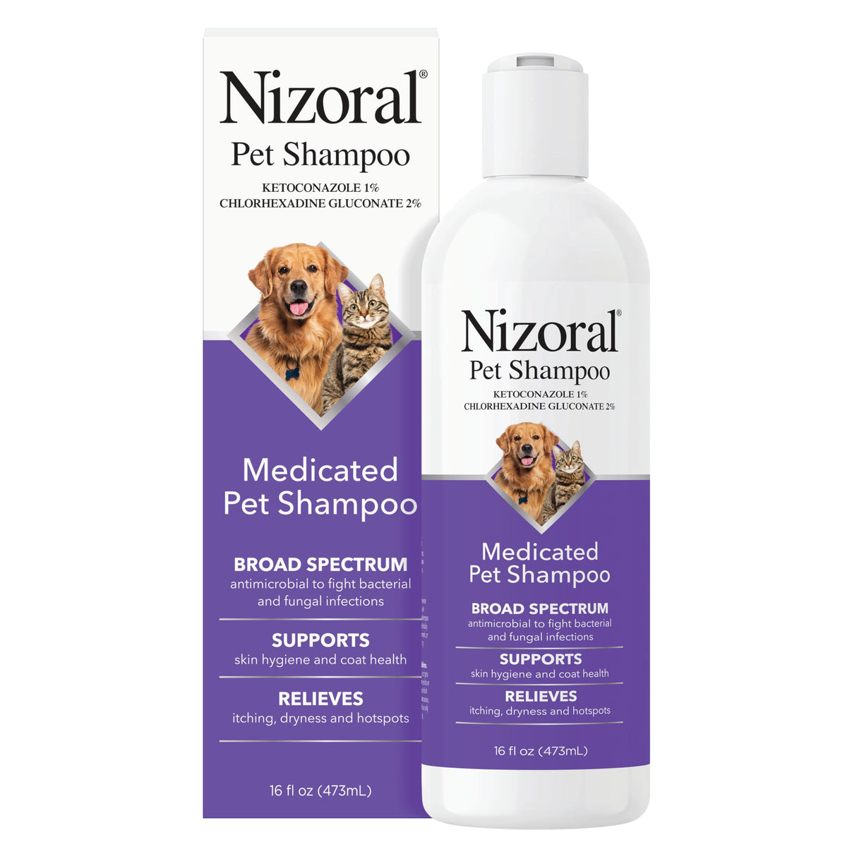 16 Oz Chlorhexidine Pet Shampoo U79574