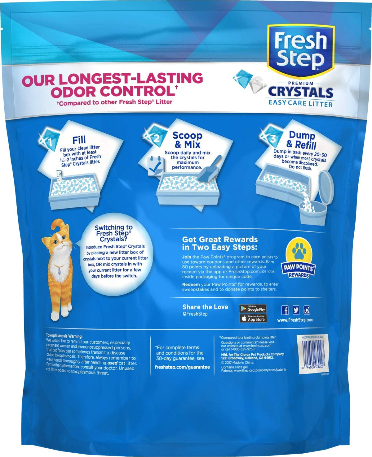 Cat Litter Crystals 128 OZ D659