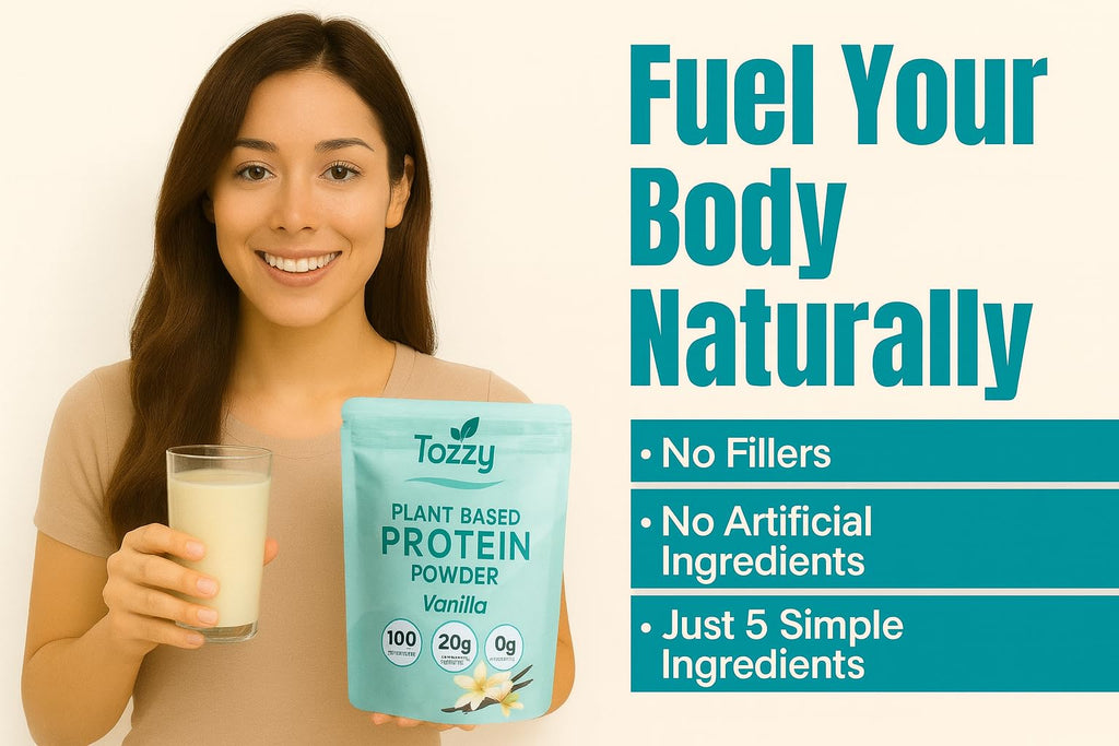 Organic Vegan Vanilla Pea Protein Powder V626