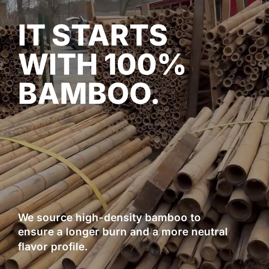 5 lb Natural Bamboo Lump Charcoal E328447