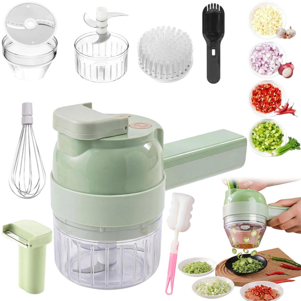 4 in 1 Handheld Electric Vegetable Cutter U340787