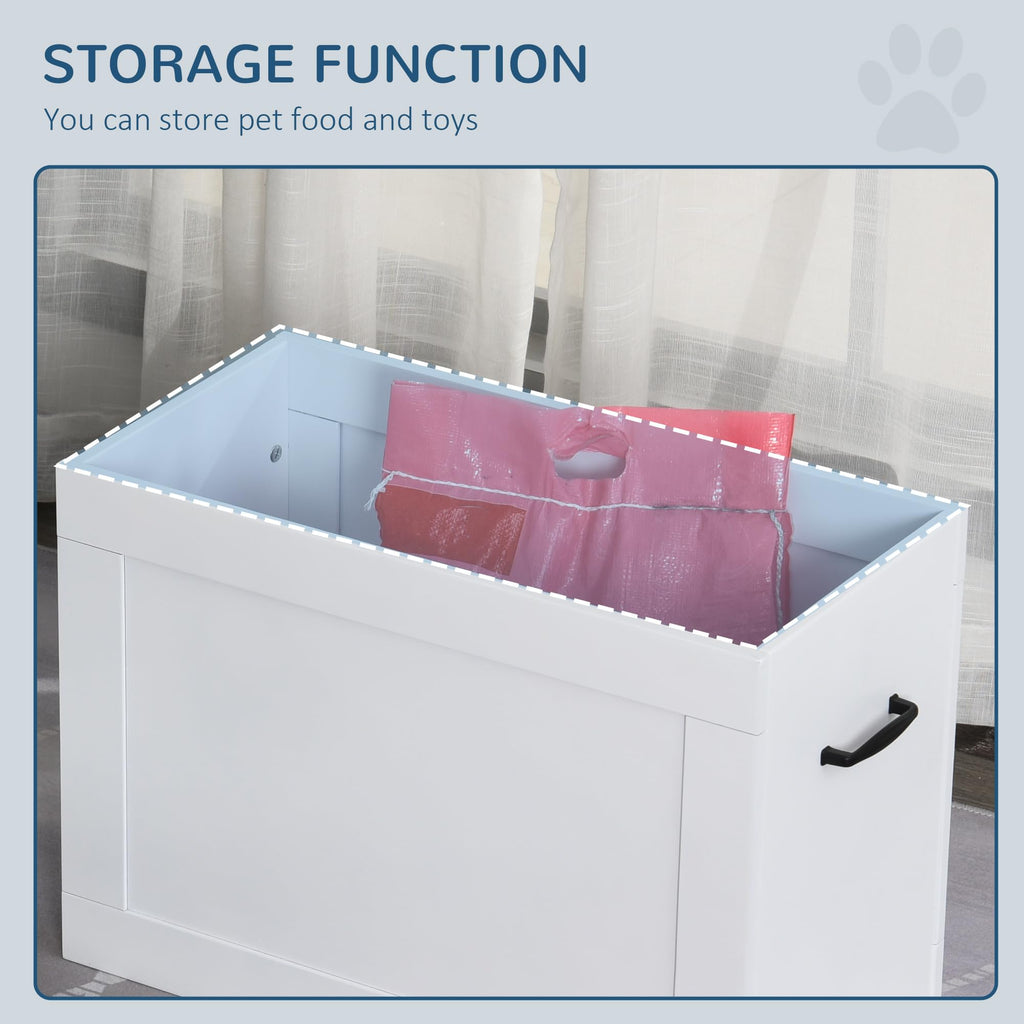 Raised Pet Feeding Storage Station Q469550