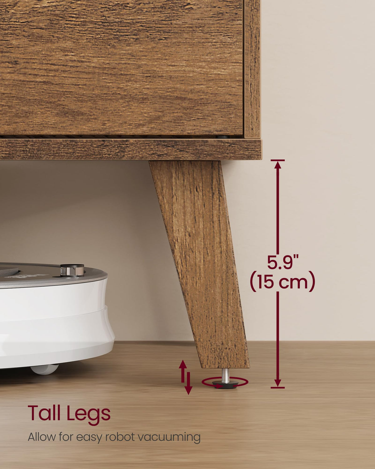 TV Stand with Adjustable Shelf E257