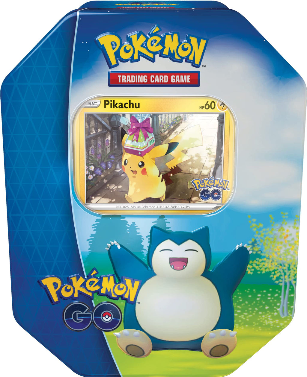 Pokémon TCG GO Tin 2 Foil Cards & 4 Booster Packs G38846