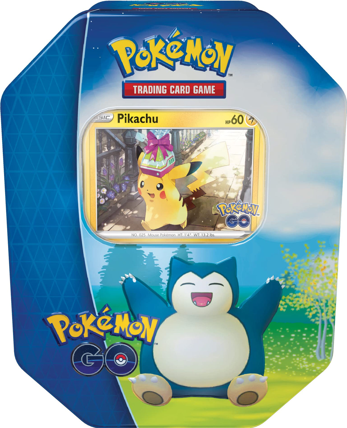 Pokémon TCG GO Tin 2 Foil Cards & 4 Booster Packs G38846