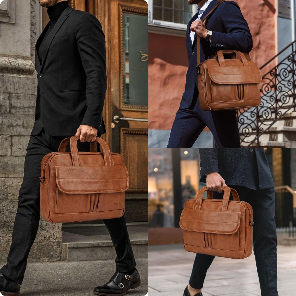 Leather 15.6 Inch Laptop Bag I683