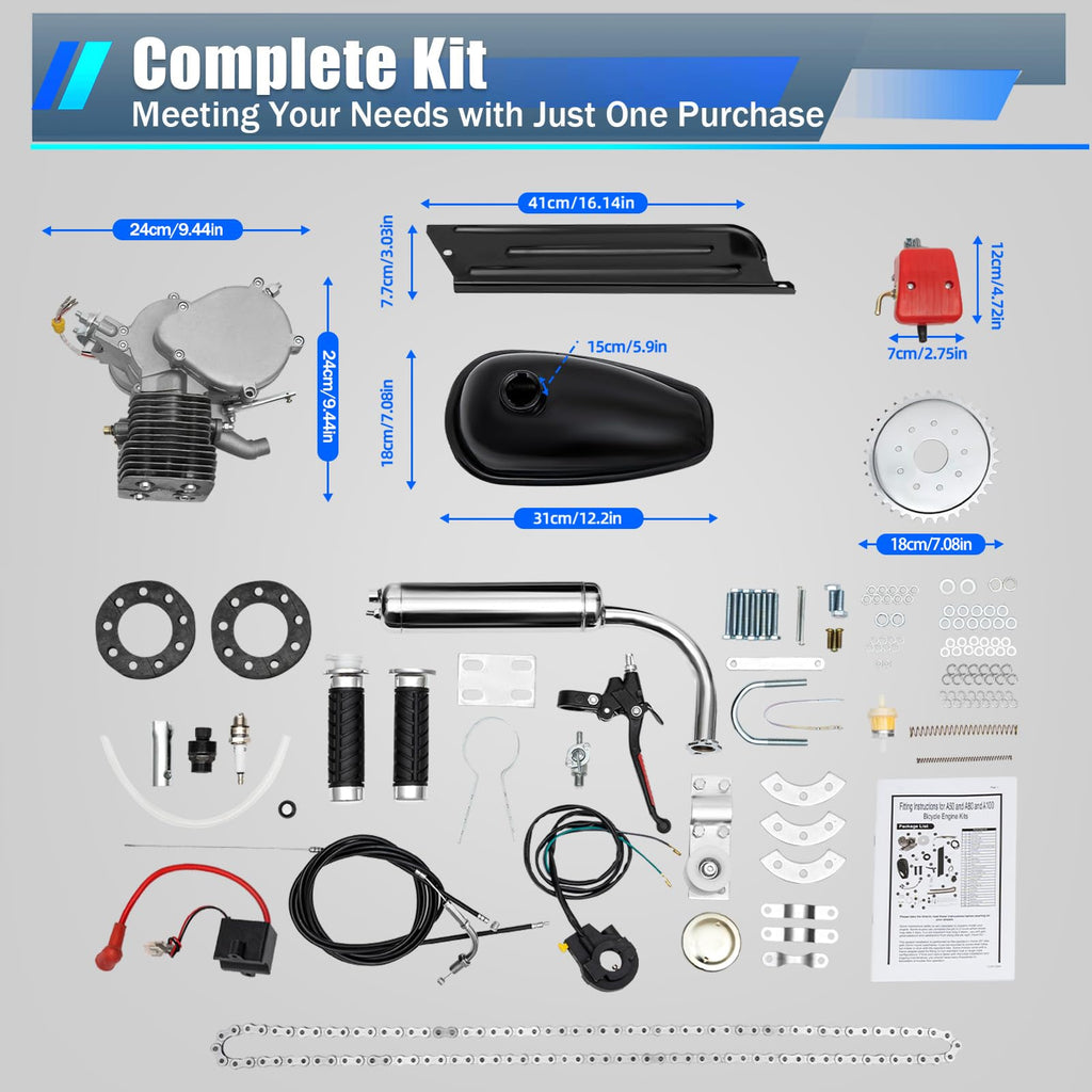 100cc 2 Stroke Bicycle Engine Kit P1731