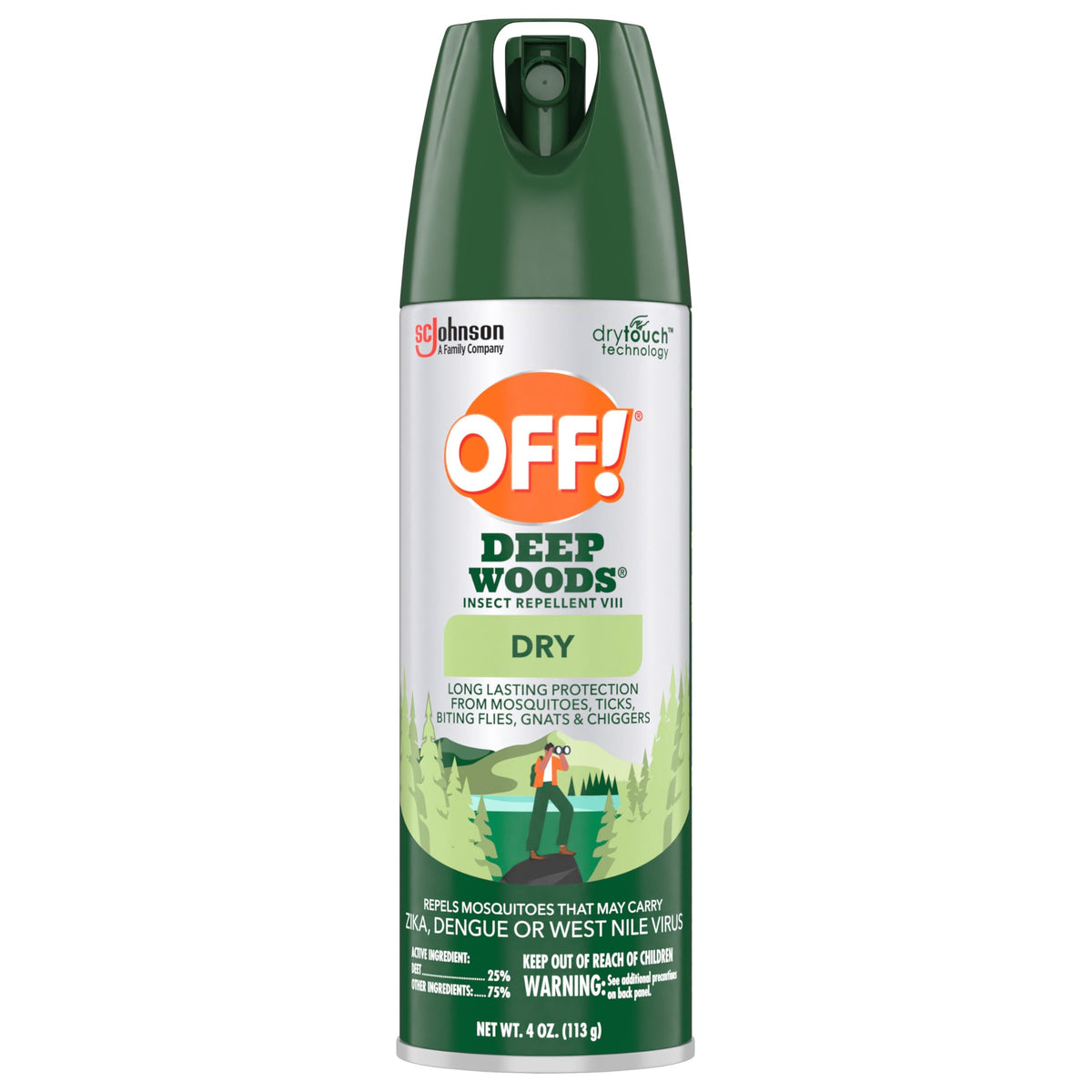 Insect & Mosquito Repellent Bug Spray 4 oz 2-Pack A98405