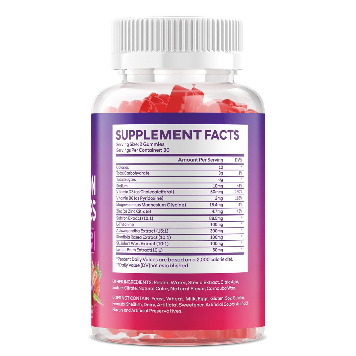 Strawberry Flavor 120 Count Gummies H345932