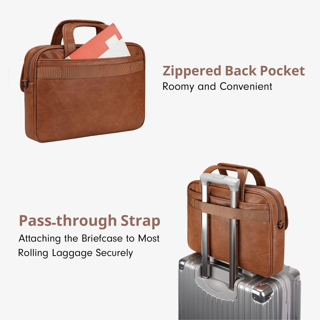 Leather 15.6 Inch Laptop Bag I683