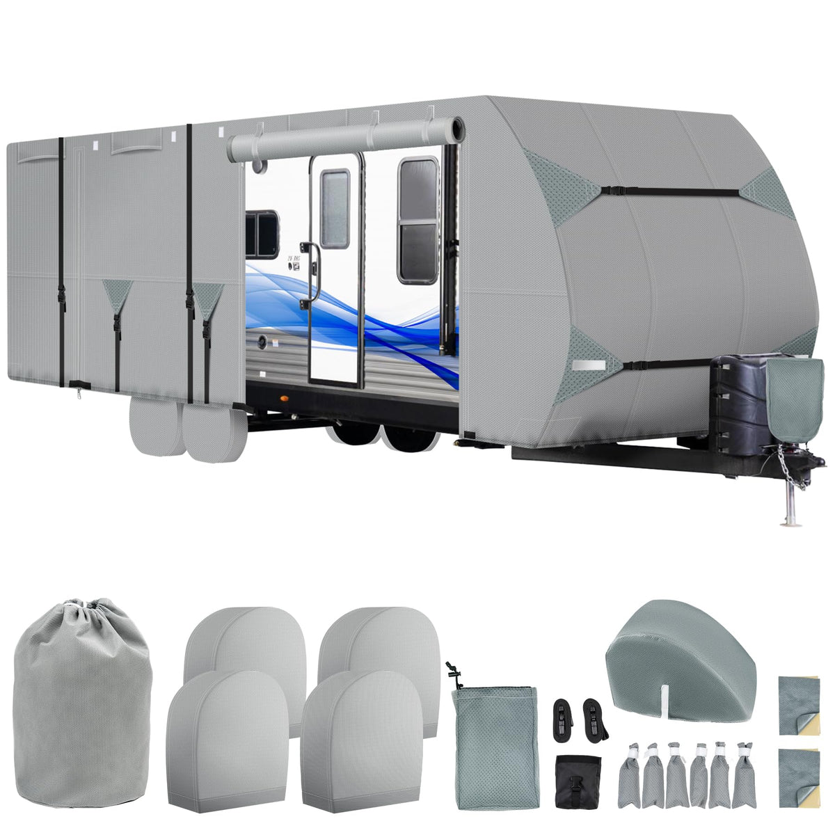 18-20 ft Travel Trailer RV Cover P13692