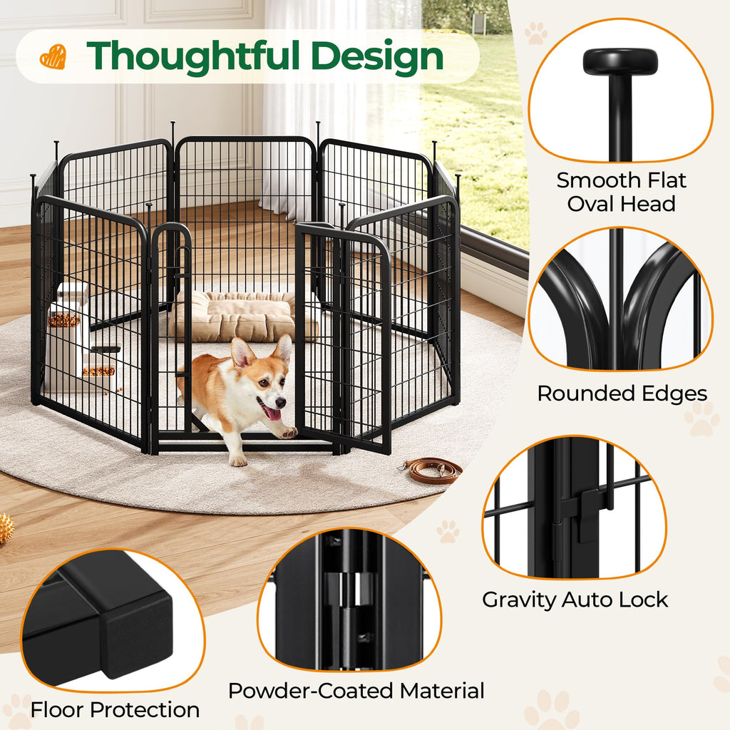 32 Inch 16 Panels Heavy Duty Dog Playpen Z9577