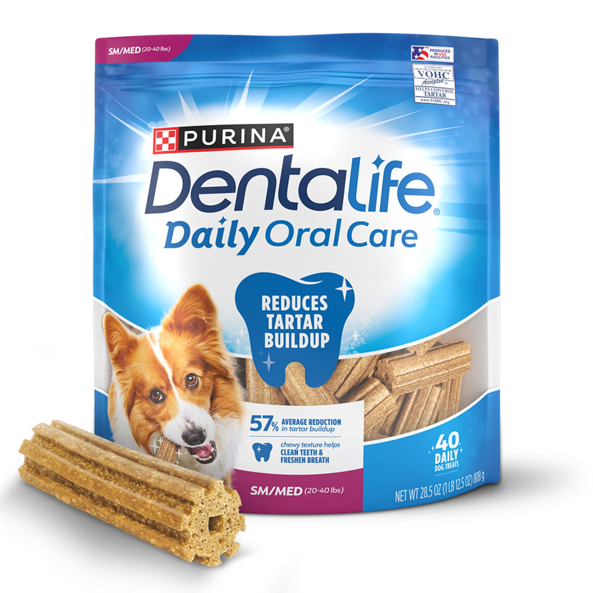 Daily Oral Care Dog Treats 40 ct Q95830