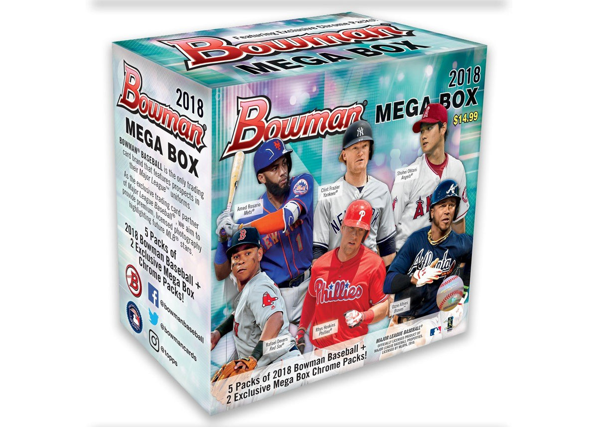 MLB Baseball Trading Card Mega Box with Chrome Pack Q15507