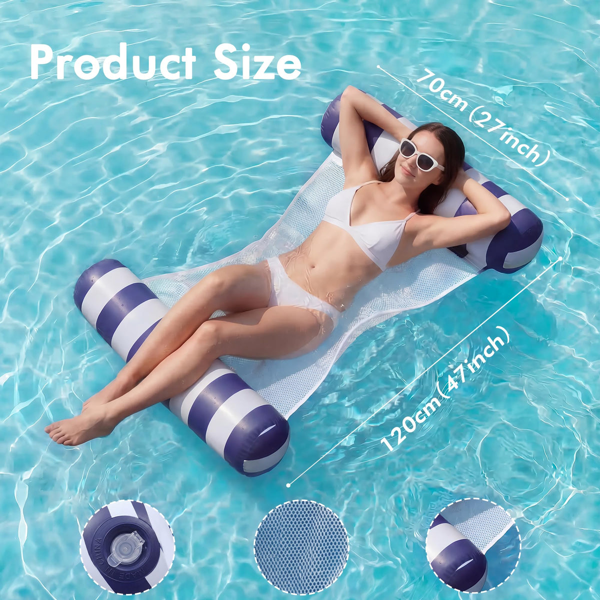 4 Pack Inflatable Pool Floats G311750
