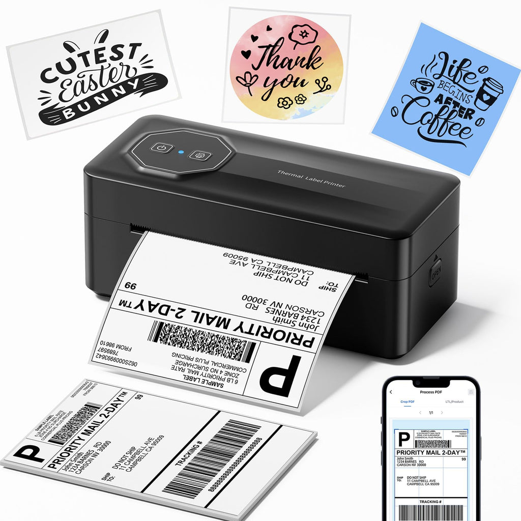 Bluetooth Thermal 4x6 Label Printer R528