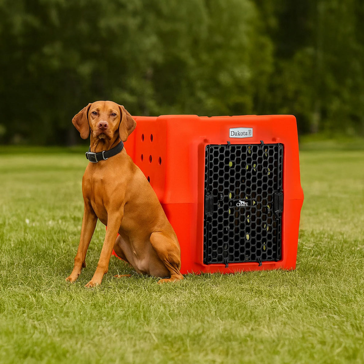 Orange Large Dog Crate R824578