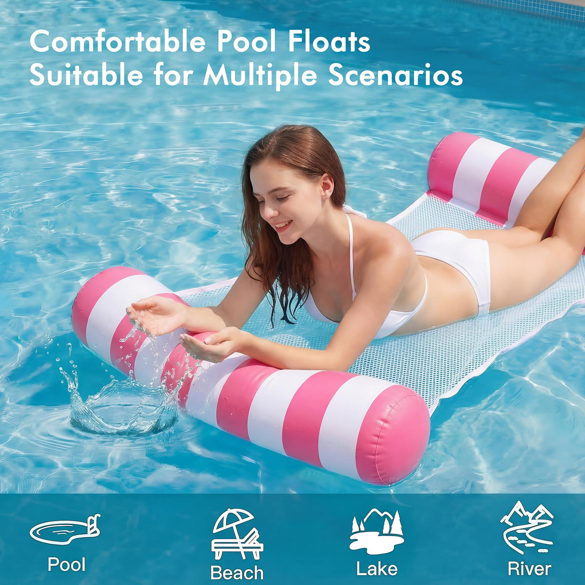 4 Pack Inflatable Pool Floats G311750