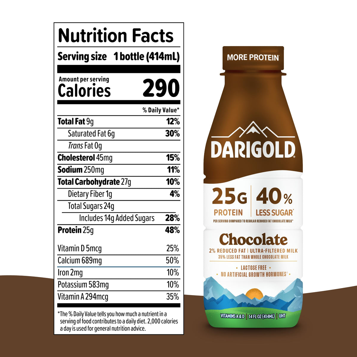 High Protein Chocolate Milk 14oz 12ct L503576