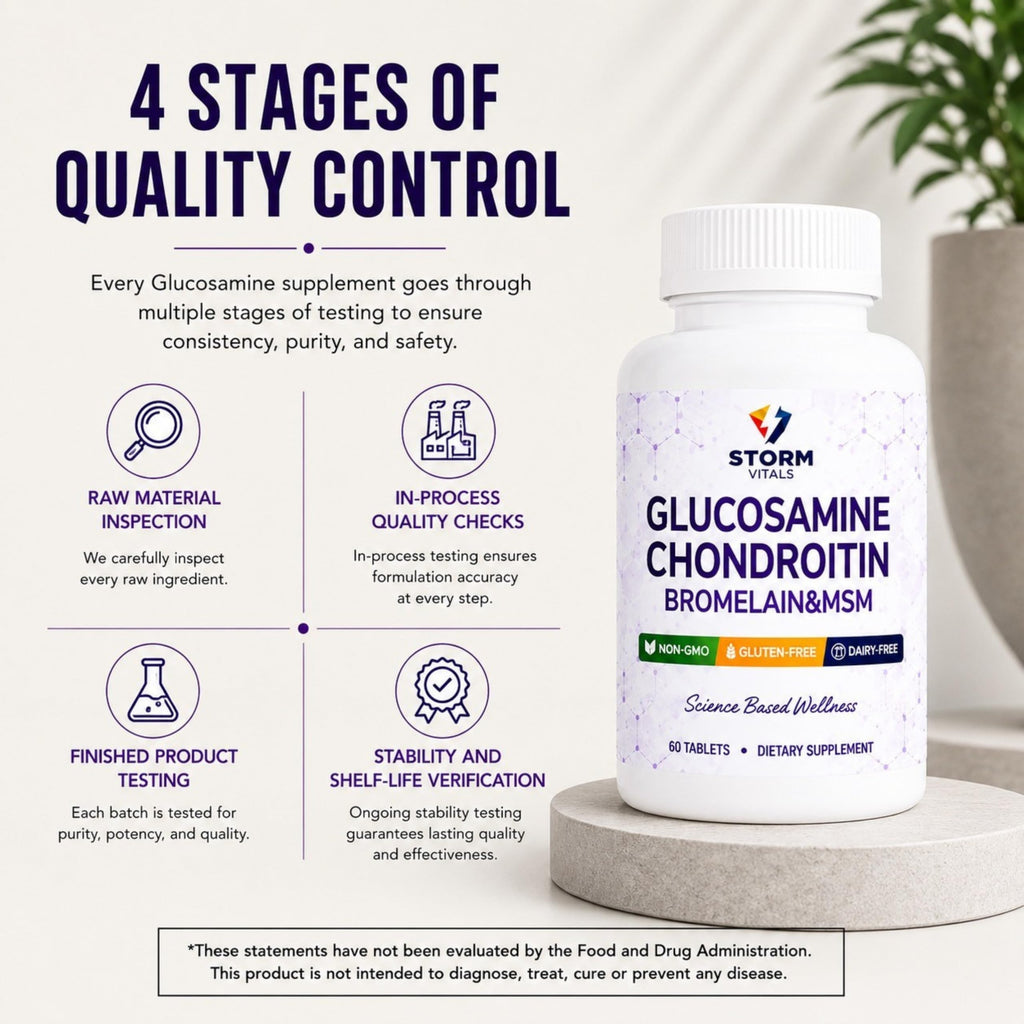 Glucosamine Chondroitin MSM Dietary Supplement 60 Tablets P658