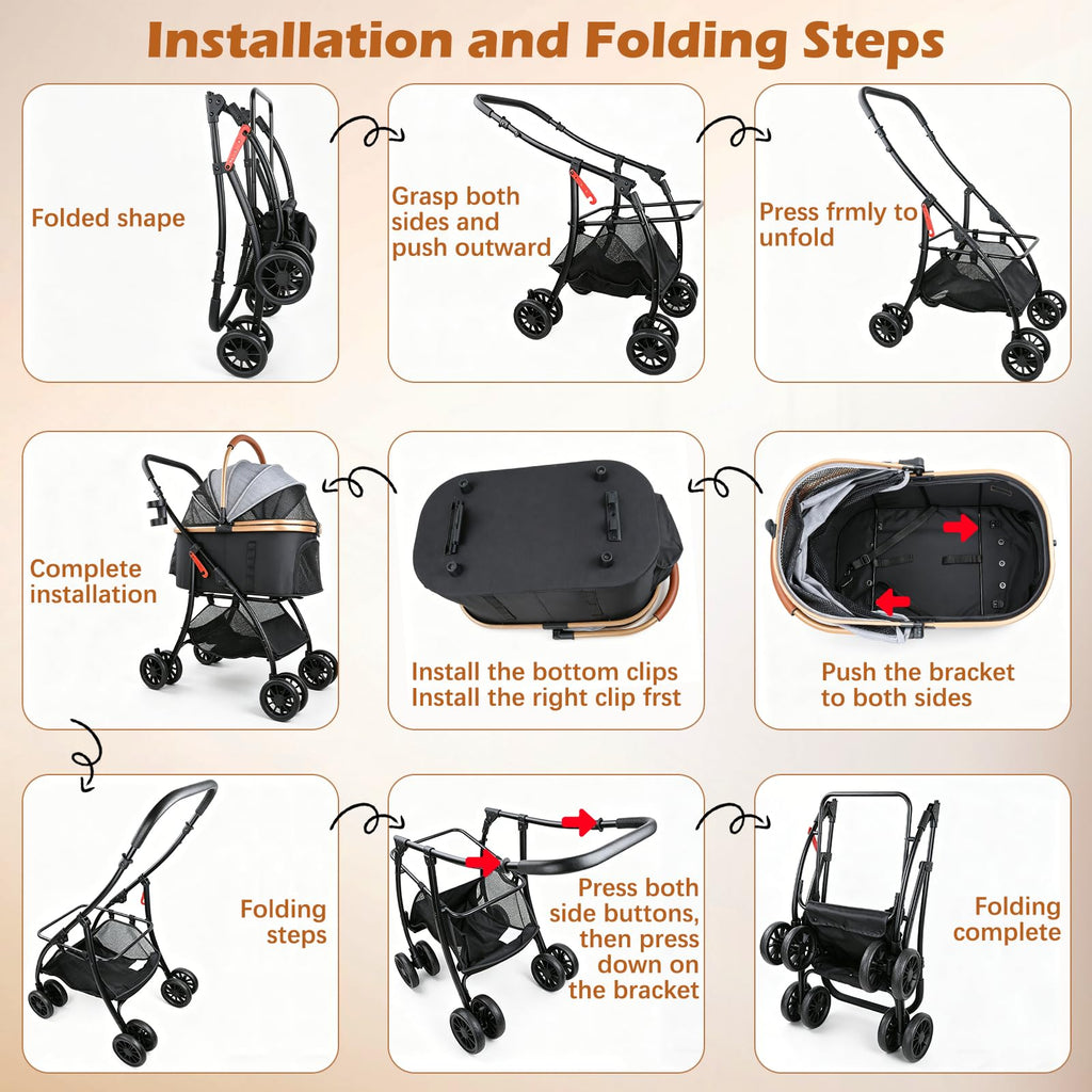 Pet Stroller E13975
