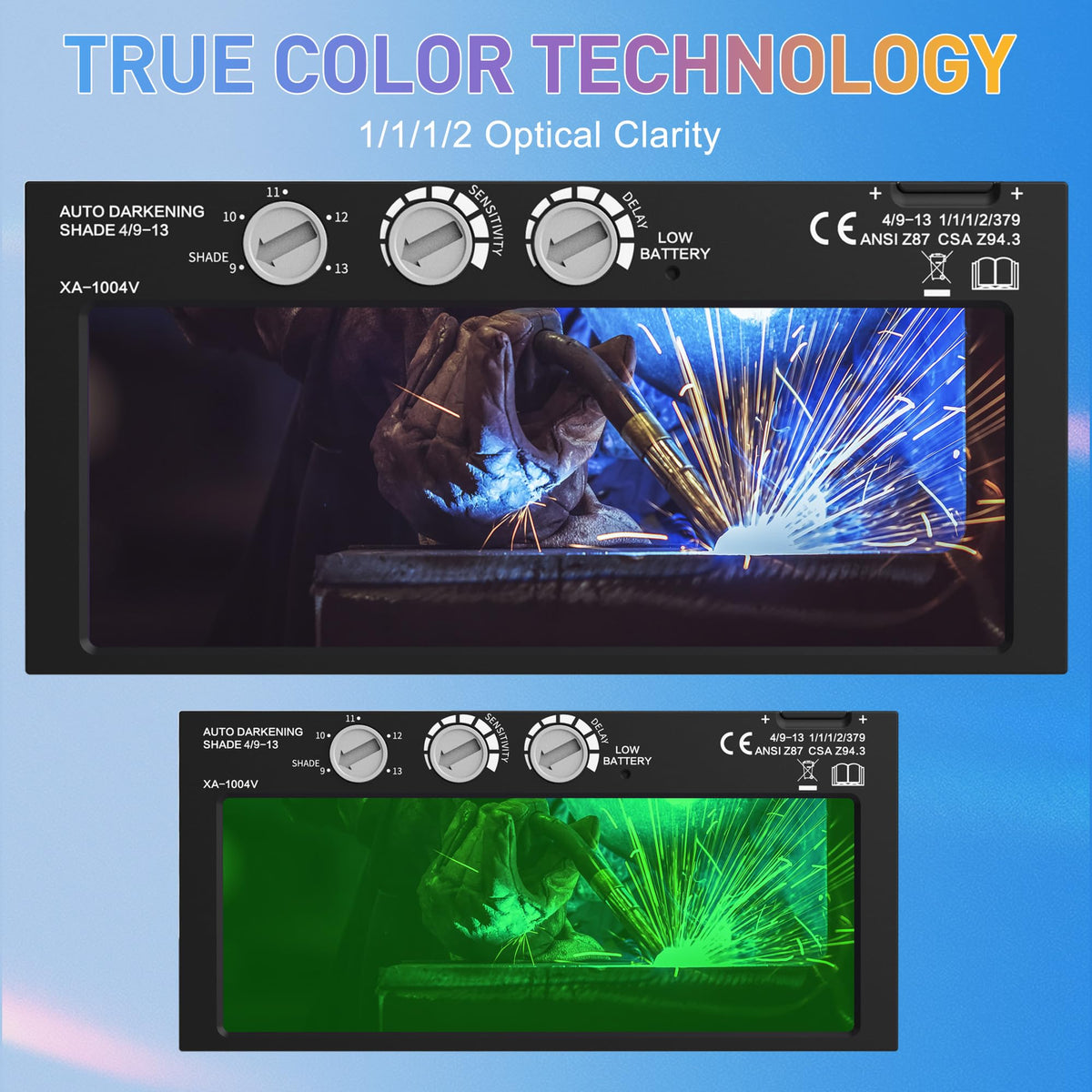 Auto Darkening Welding Lens Variable Shade 4/9-13 K722789