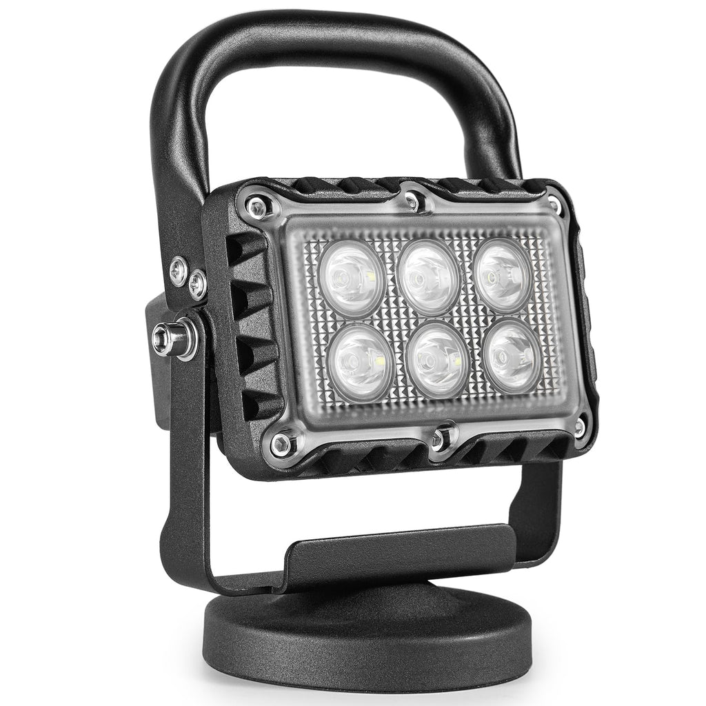 18W LED Work Light 2400 Lumens Aluminum Alloy Magnetic Portable Waterproof X3501