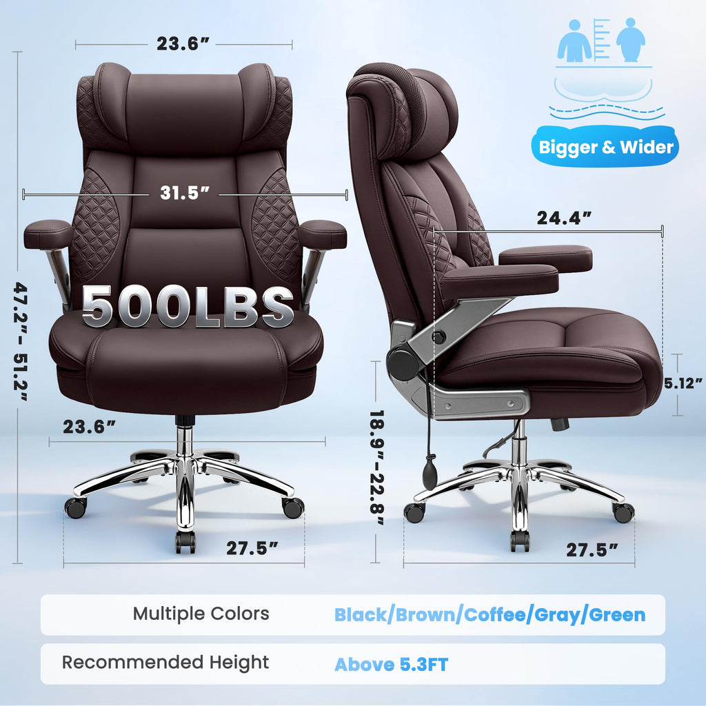 500LBS Big and Tall Office Chair X709127