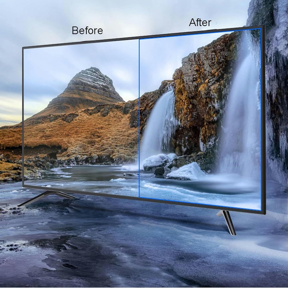 75 Inch TV Screen Protector Anti Blue Light Anti-UV Ultra-Clear E1643