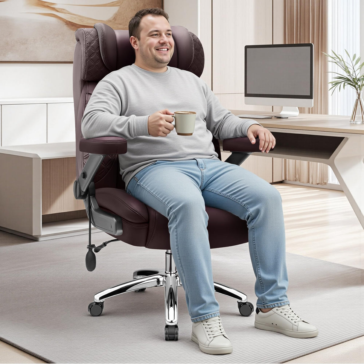 500LBS Big and Tall Office Chair X709127