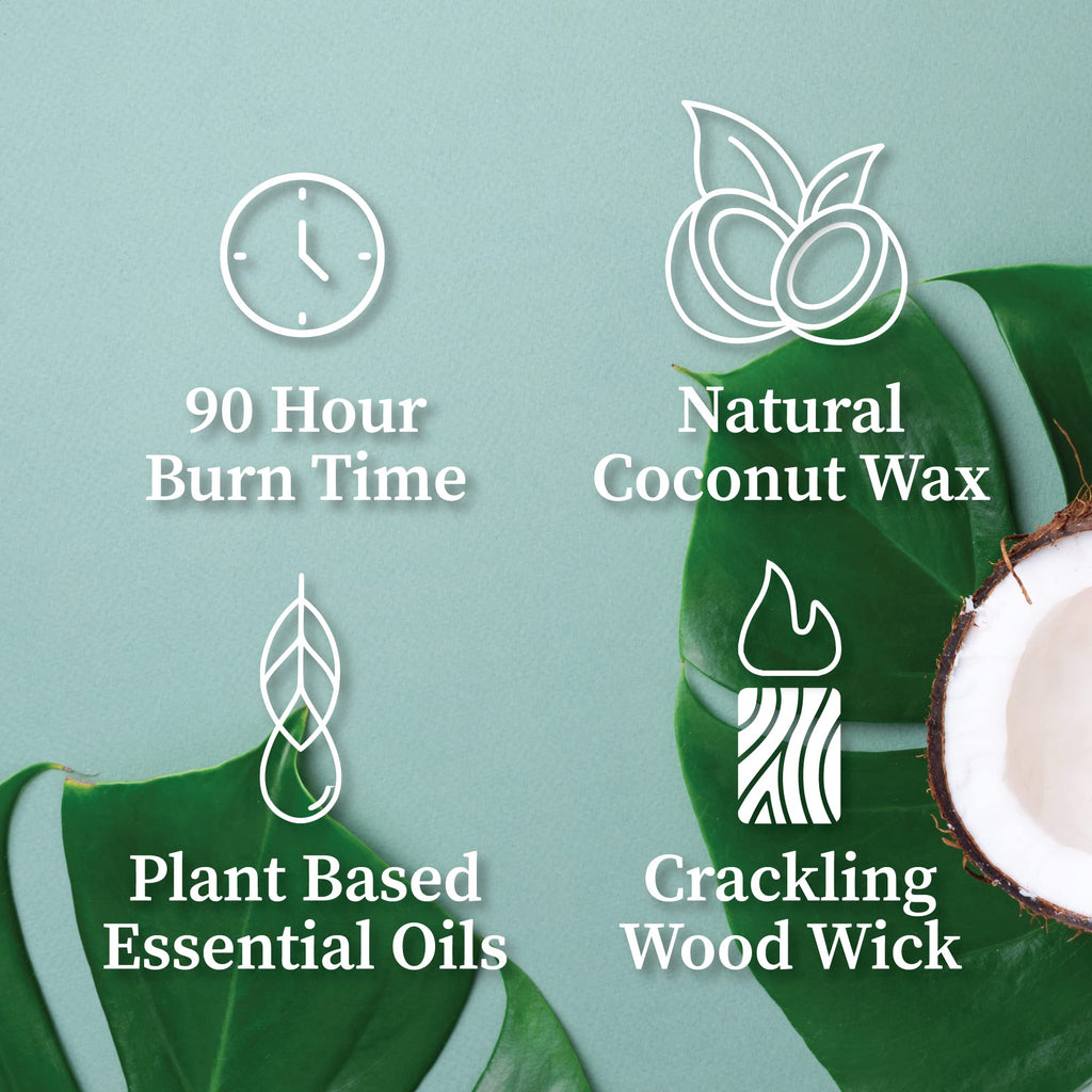 16 oz Wood Wick Candle E421