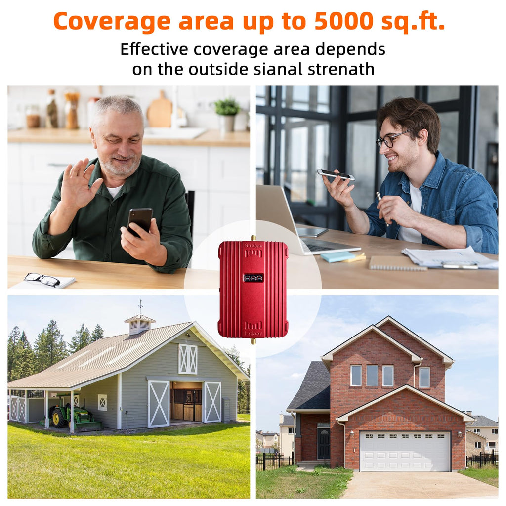 Cell Phone Signal Booster 5G 4G LTE P993