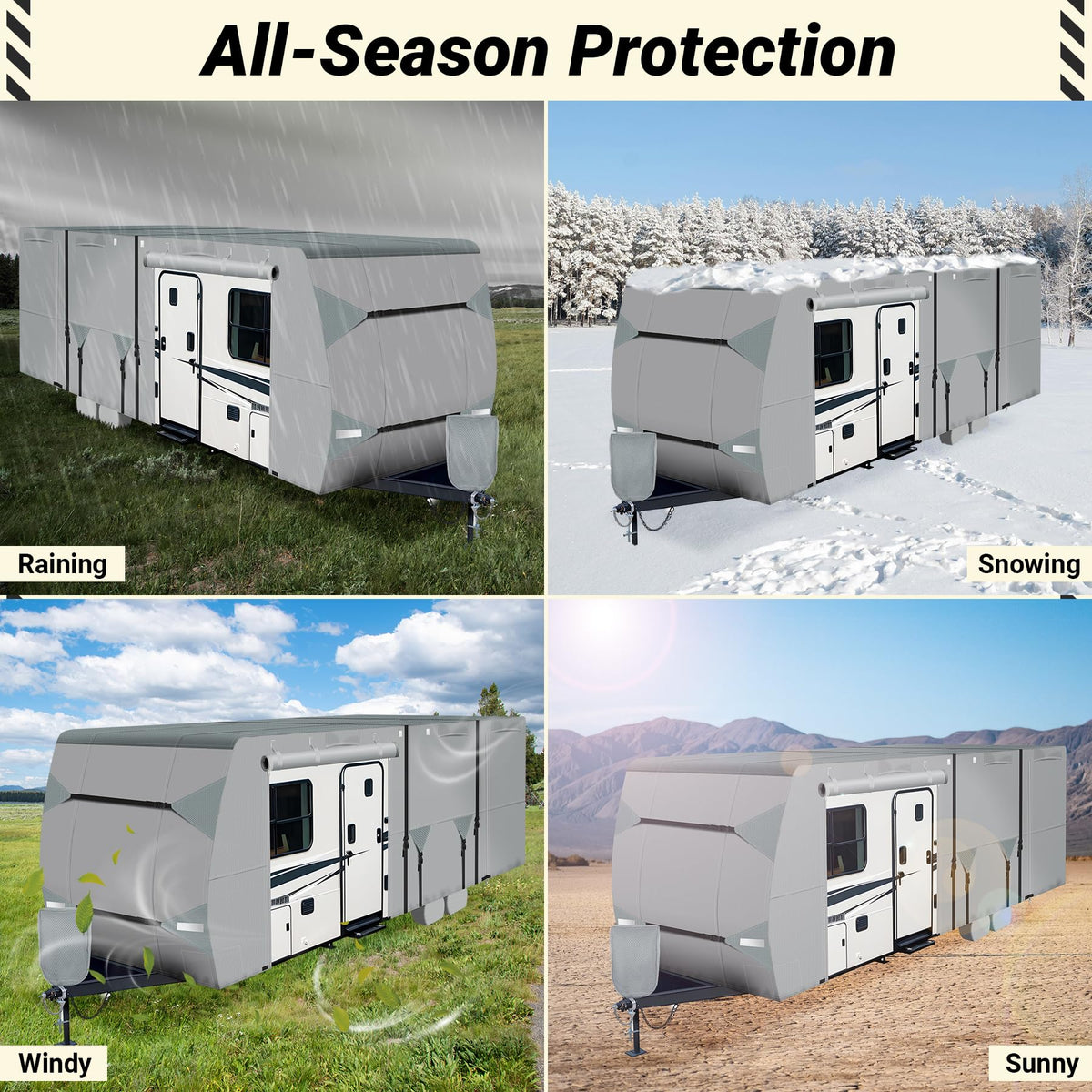 18-20 ft Travel Trailer RV Cover P13692