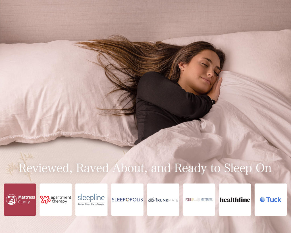 Queen Size 6 inch Memory Foam Trifold Mattress Z2322