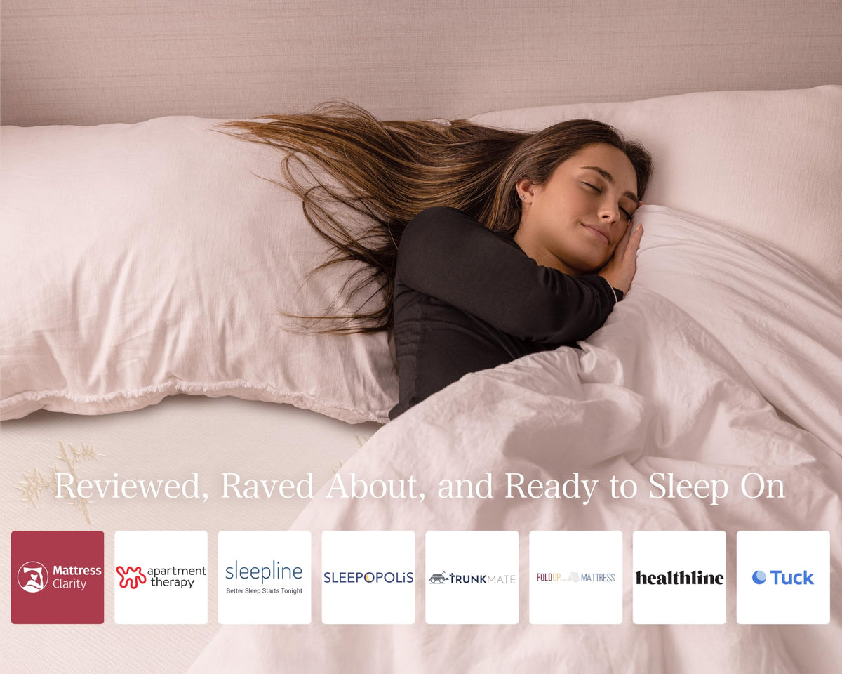 Queen Size 6 inch Memory Foam Trifold Mattress Z2322