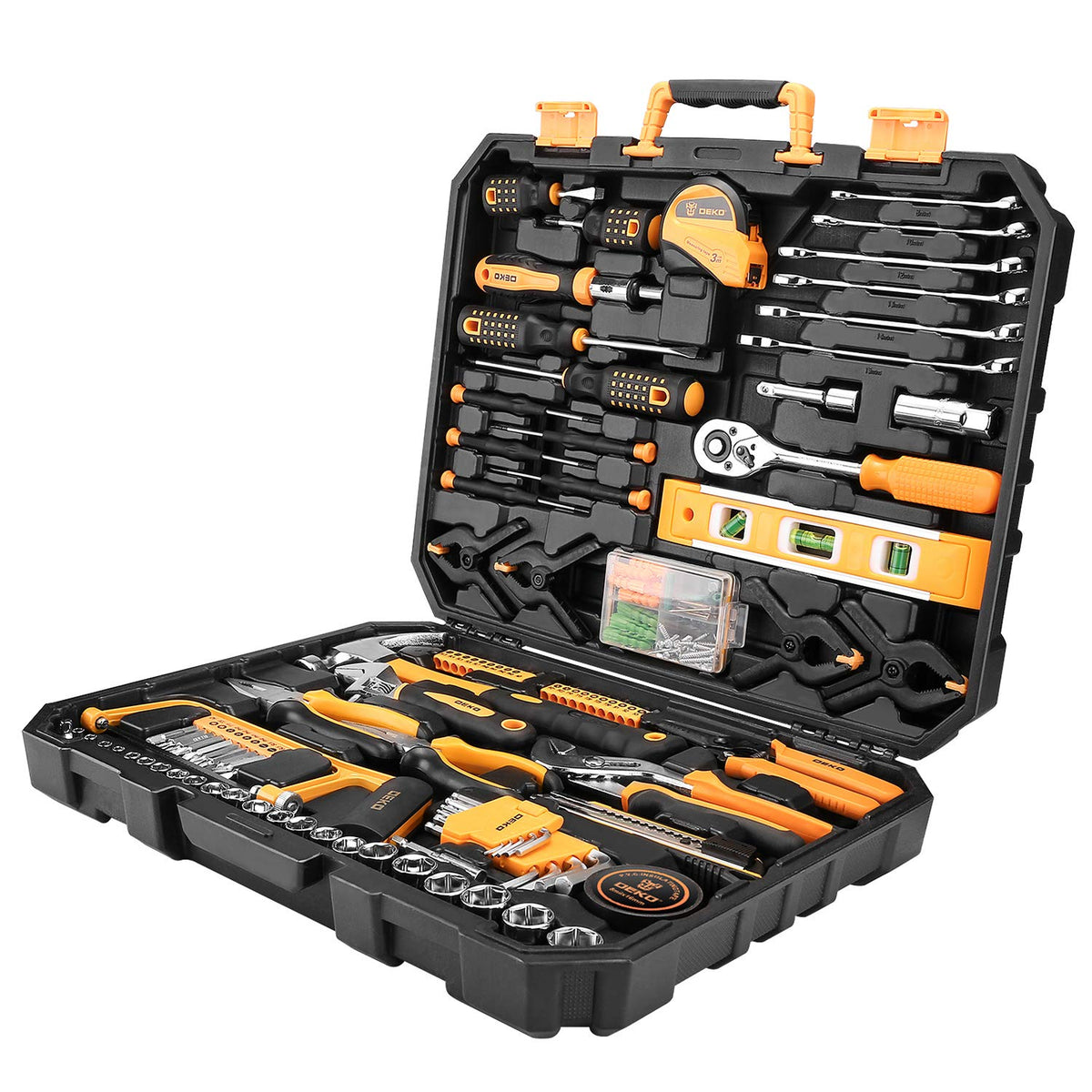 228 Piece Socket Wrench Hand Tool Set with Toolbox C5097