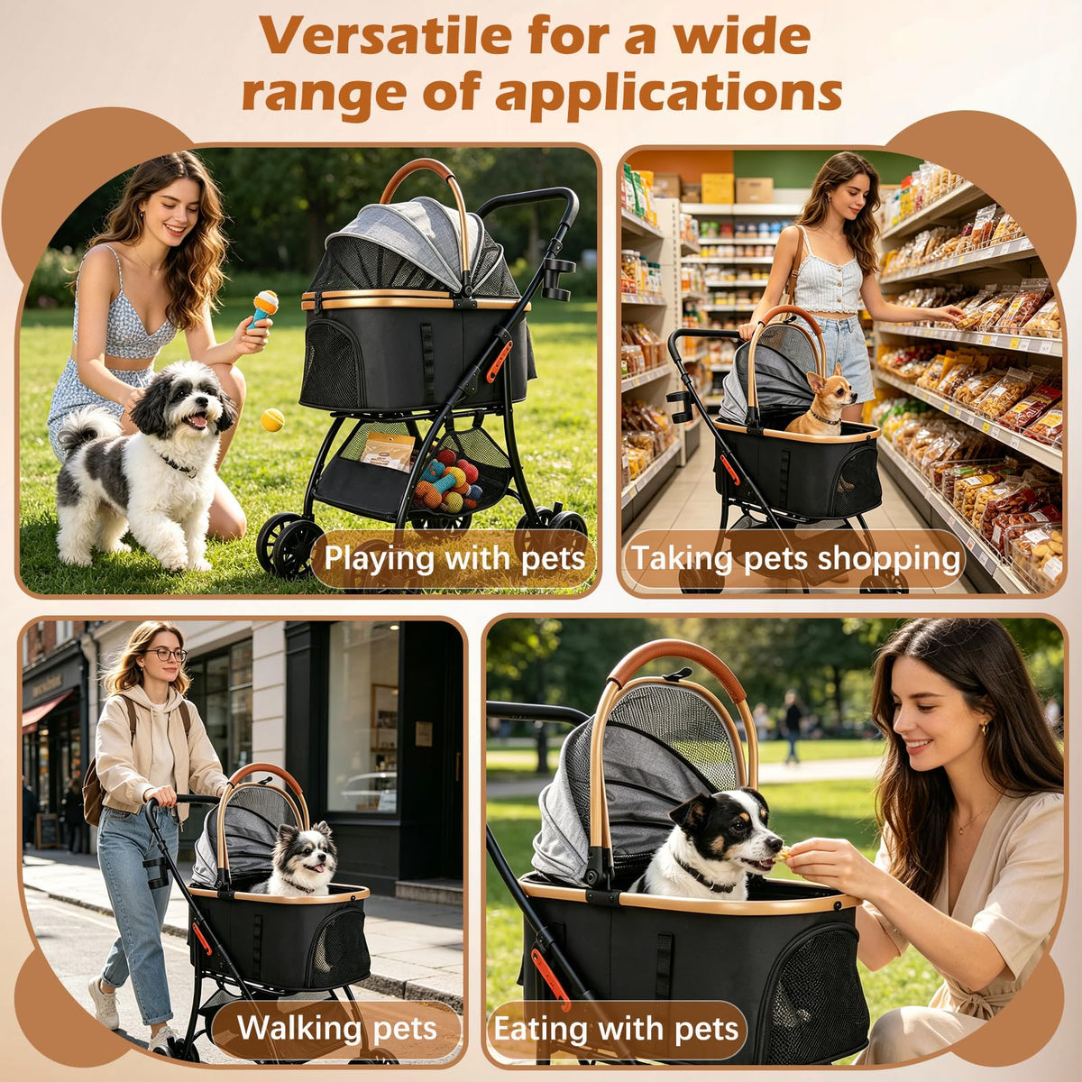 Pet Stroller E13975