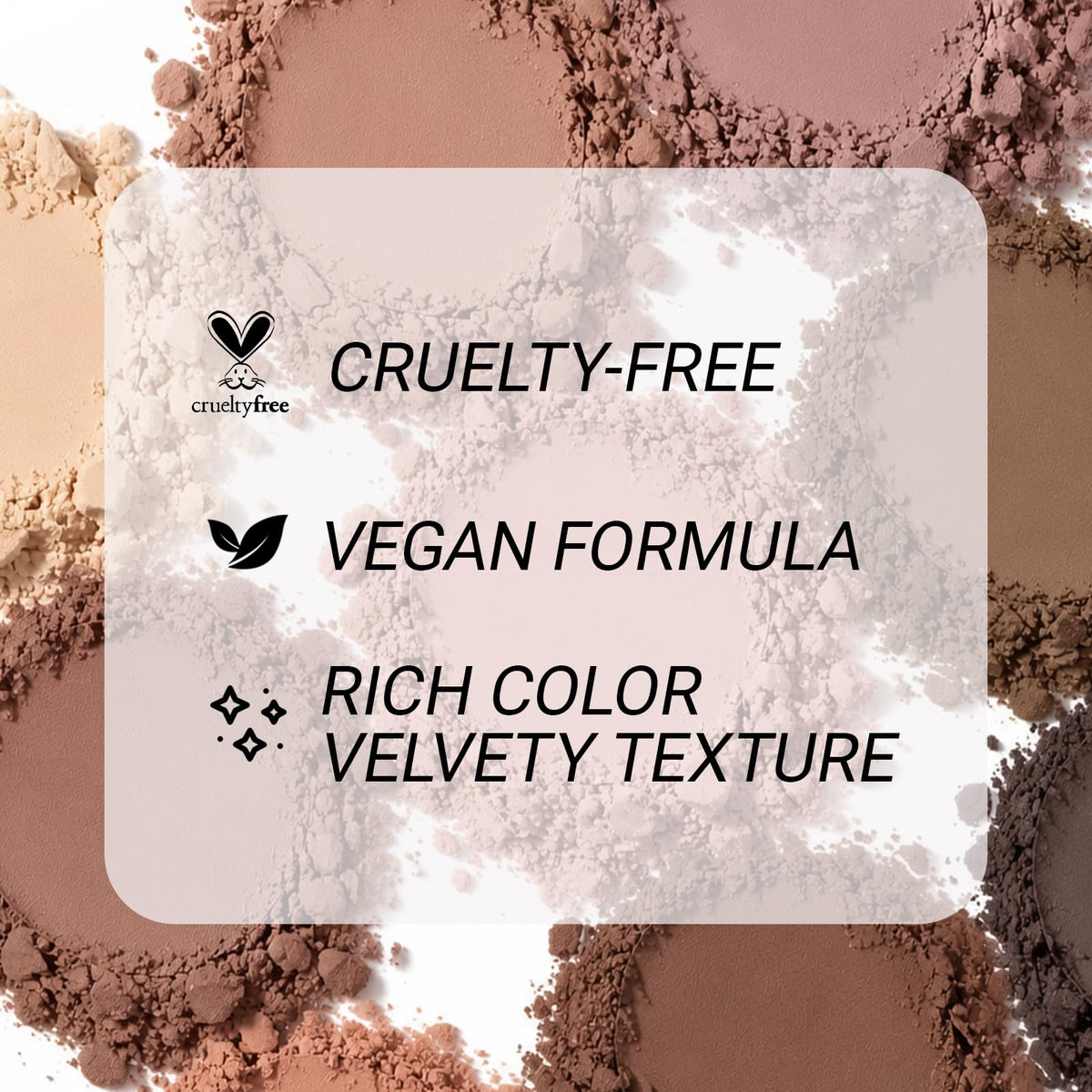 Neutral Nude 9 Colors Matte Eyeshadow Palette with Mirror C74900