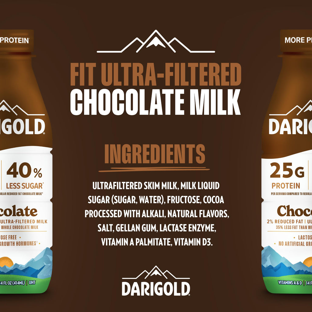 High Protein Chocolate Milk 14oz 12ct L503576