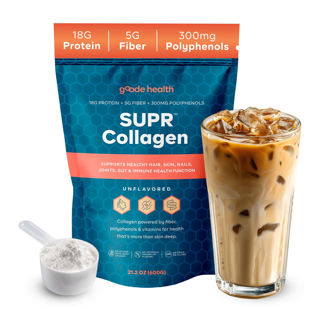 Unflavored Hydrolyzed Collagen Peptides Powder X1927