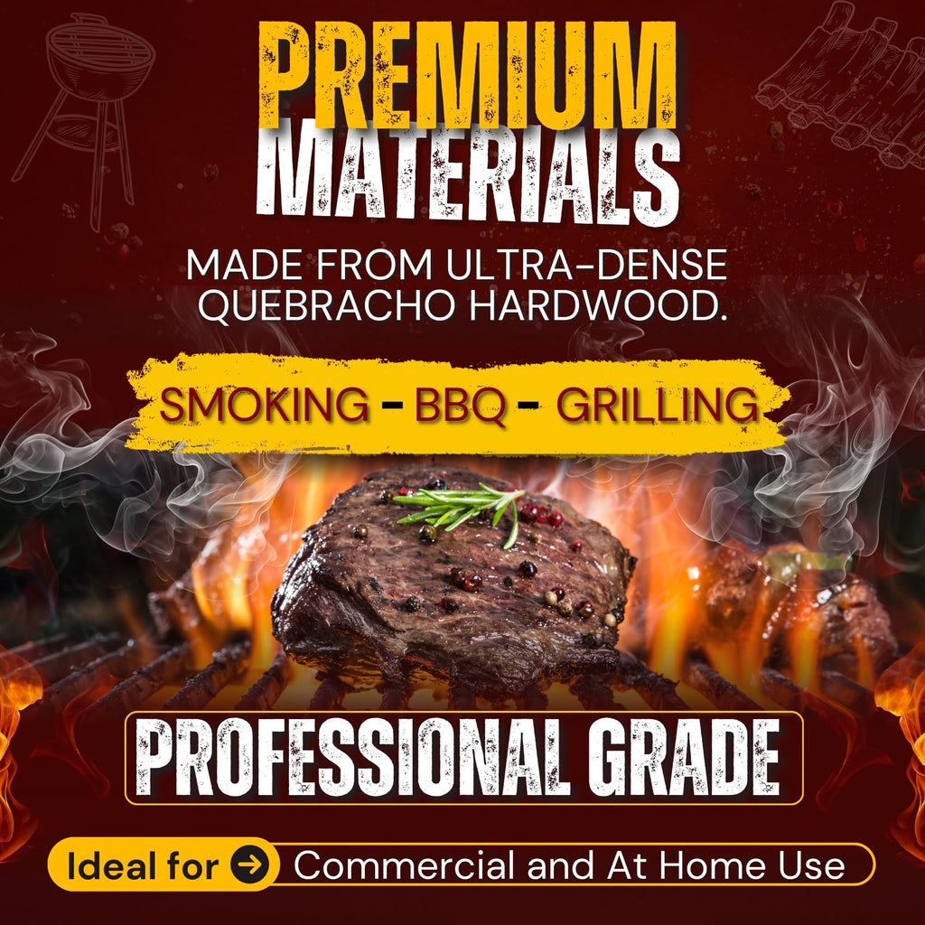 Extra Large Lump Charcoal White Quebracho Wood 33lb J502