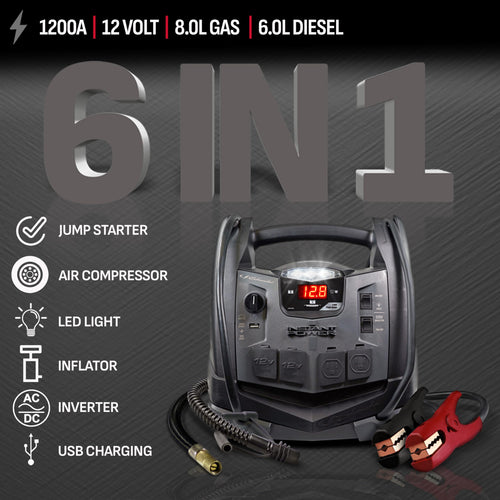 12V Car Battery Jump Starter & Power Station D437415
