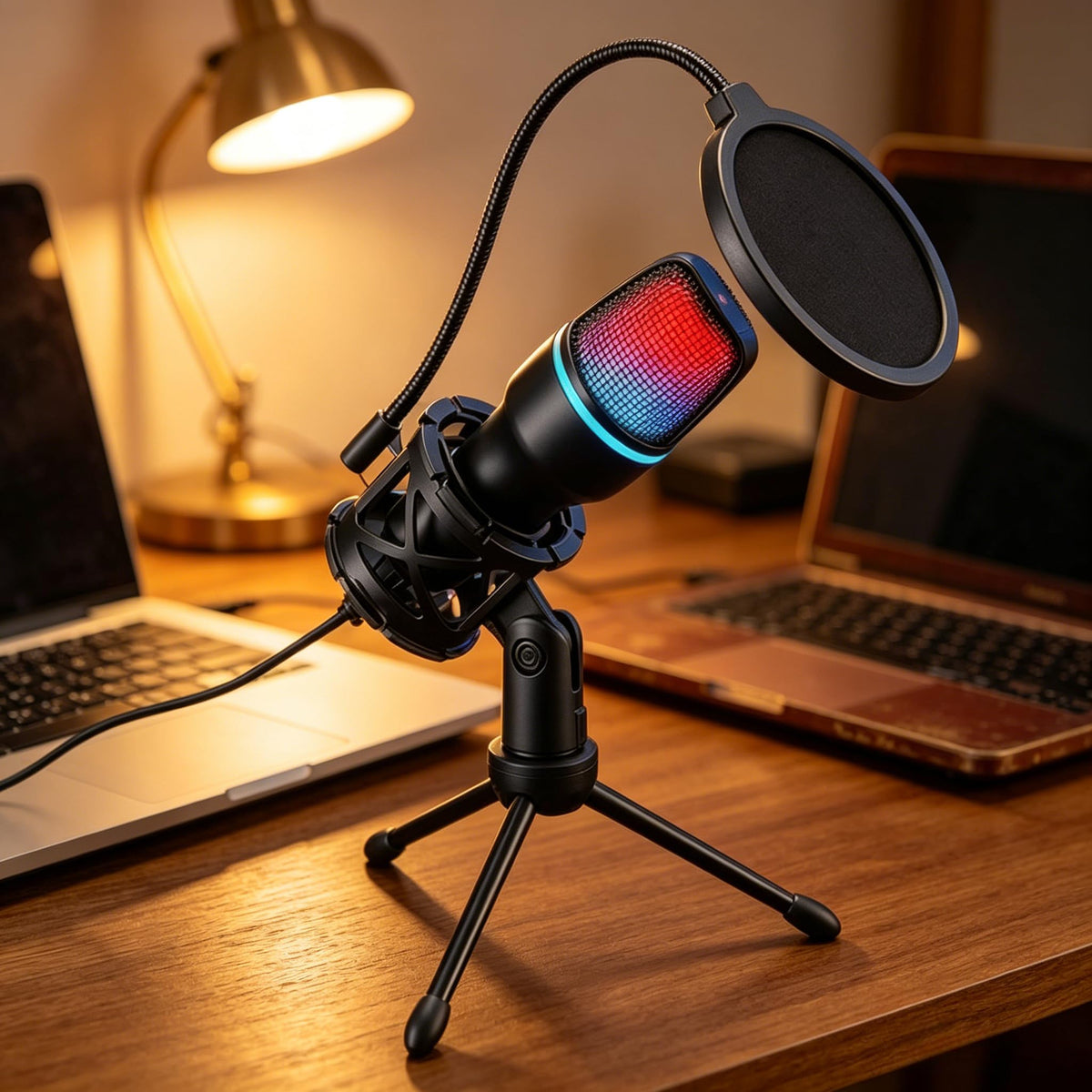 USB Condenser Gaming Mic with Shock Mount N21518