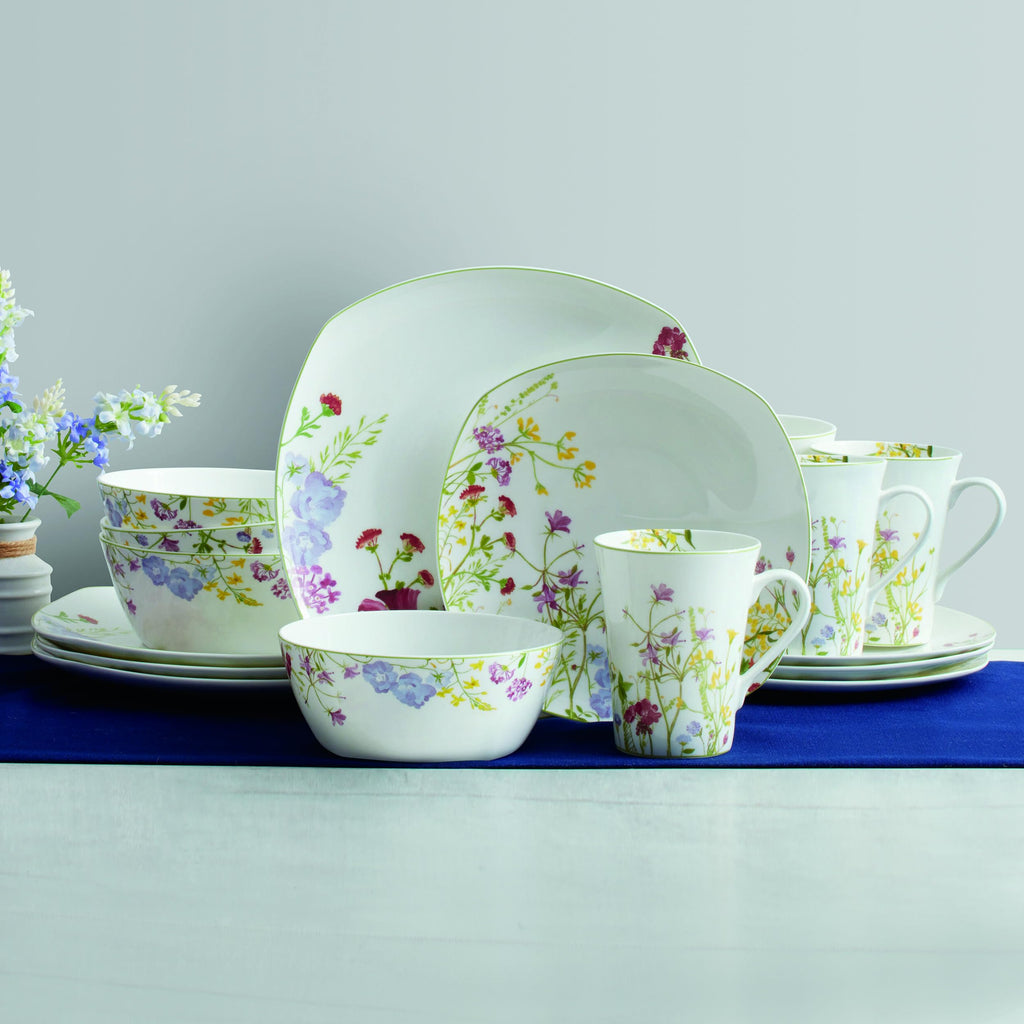 16-Piece Bone China Dinnerware Set Service for 4 U519