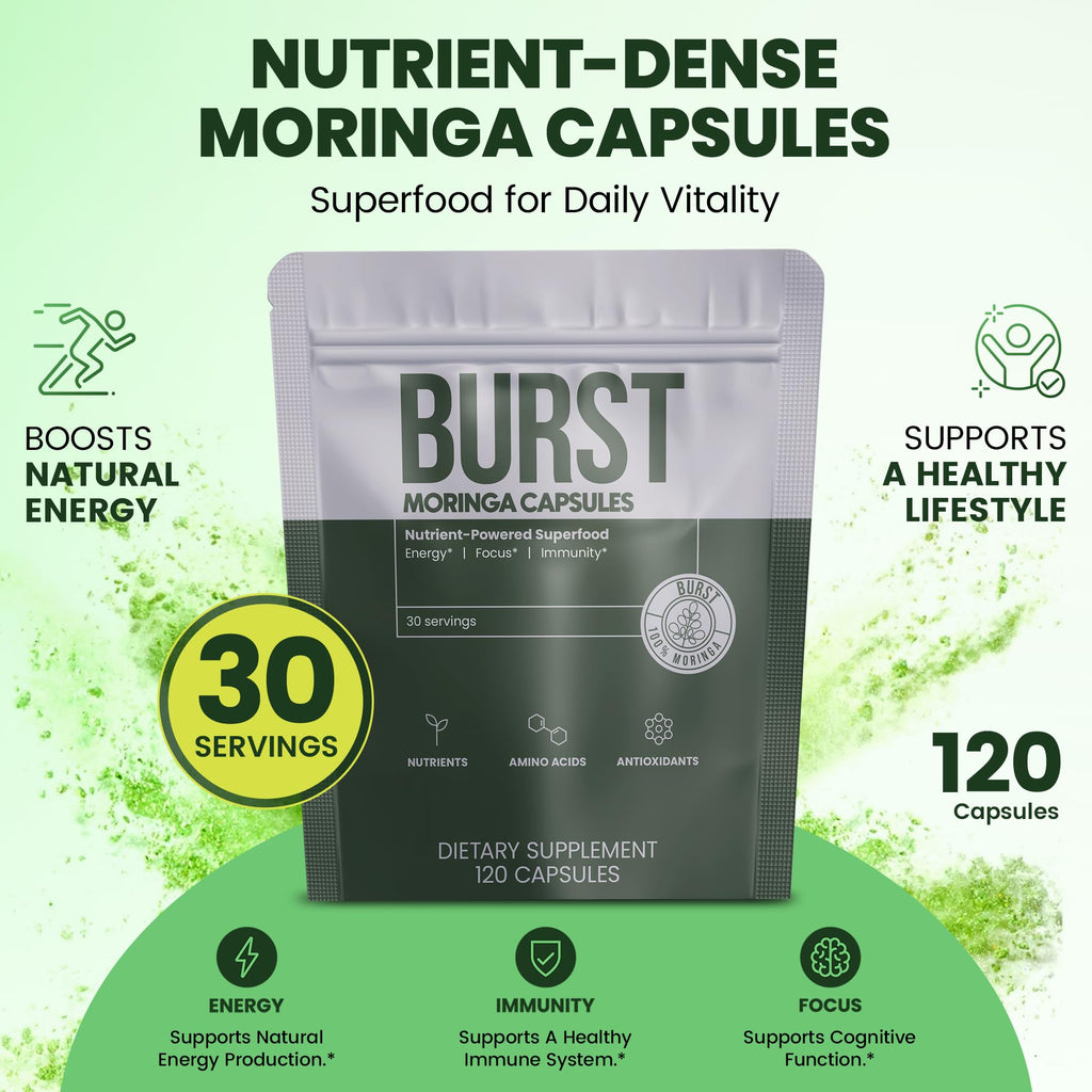 Organic Moringa Leaf Capsules 120 Ct N516597