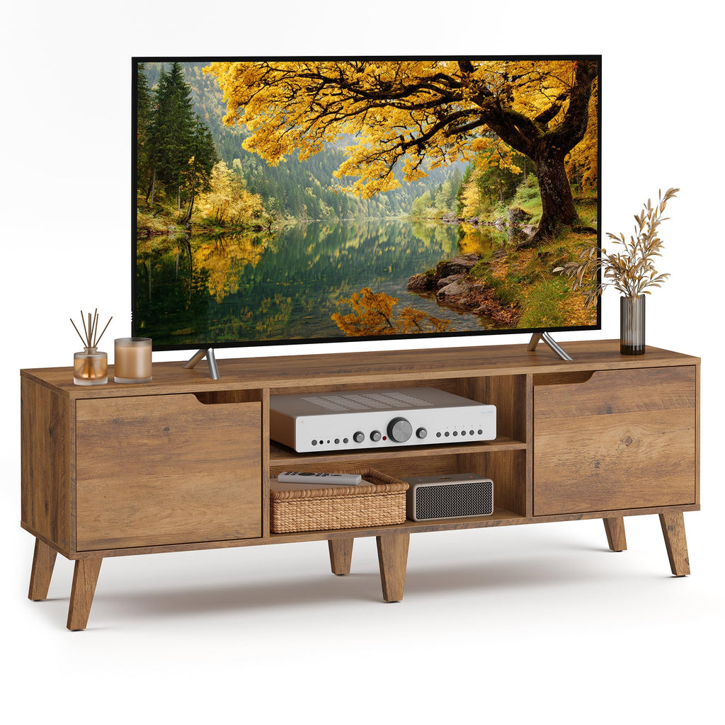 TV Stand with Adjustable Shelf E257
